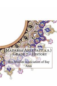Madarsa AhleBait(a.s.) - Grade 7 - History