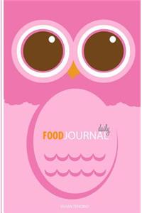 Daily Food Journal - Owl