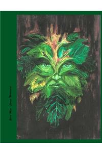 Green Man Notebook