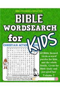 Bible Word Search for Kids Volume 2