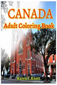 Canada Coloring Book for Adults Relaxation Meditation Blessing
