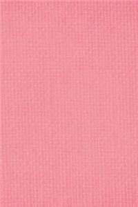 Pastel PInk Fabric Patterned Notebook