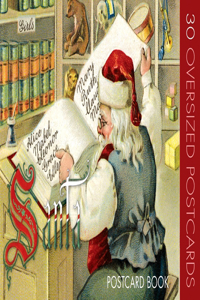 Santa Claus Postcard Book