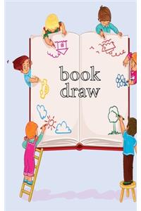 A white-page bookfor young children ( draw, write, coloring )