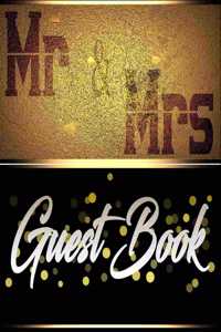 Mr & Mrs Guest Book