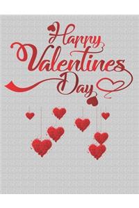 Valentine's Day Journal Notebook