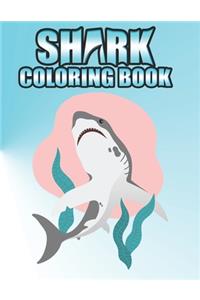 Shark coloring Book