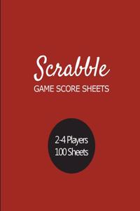 Scrabble Game Score sheets
