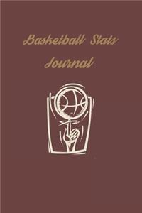 Basketball stats Journal / Notebook