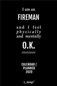 Calendar 2020 for Firemen / Fireman