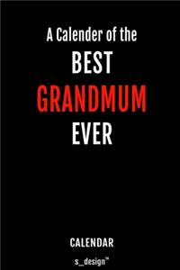 Calendar for Grandmums / Grandmum