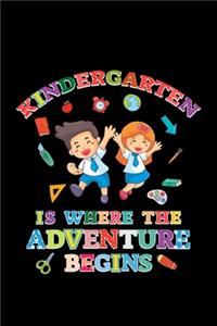 Kindergarten is where the adventure begins