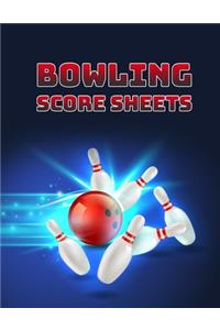 Bowling Score Sheet