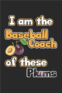 I am the Baseball Coach of these Plums