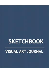 Visual Art Journal Sketchbook