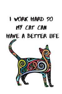 I Work Hard So My Cat Can Have a Better Life