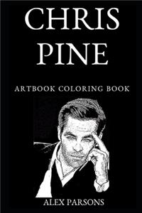 Chris Pine Artbook Coloring Book