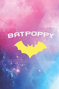 BATPOPPY- Proud Poppy GrandFather Super Poppy Hero Journal