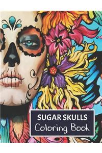 Sugar Skulls Coloring Book