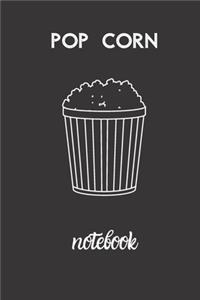Pop Corn Notebook
