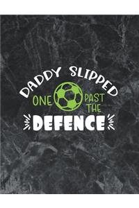 Daddy Slipped One Past The Defence