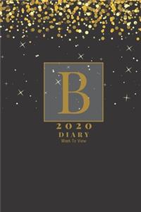 Personalised 2020 Diary Week To View Planner
