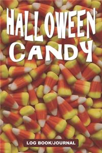 HALLOWEEN CANDY Logbook Journal