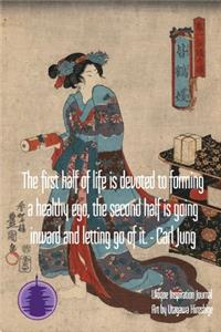 The first half of life is devoted to forming a healthy ego, the second half is going inward and letting go of it. - Carl Jung