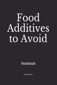 Food Additives to Avoid