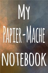 My Papier-Mache Notebook