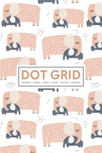 Dot Grid Notebook - Journal- Libreta - Cahier - Taccuino - Notizbuch