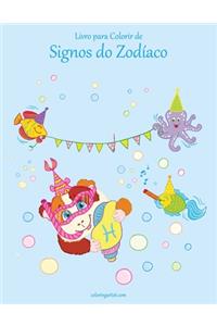 Livro para Colorir de Signos do Zodíaco