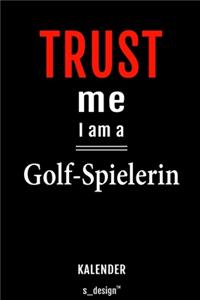Kalender für Golf-Spieler / Golf-Spielerin