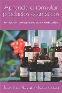 Aprende a formular productos cosméticos