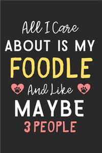 All I care about is my Foodle and like maybe 3 people