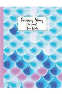 Primary Story Journal For Kids-Mermaid Scales