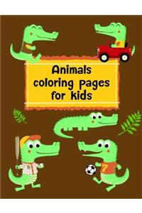 Animals coloring pages for kids