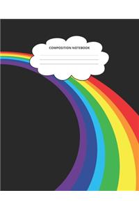 Rainbow Composition Notebook