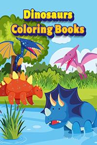 Dinosaurs Coloring Books