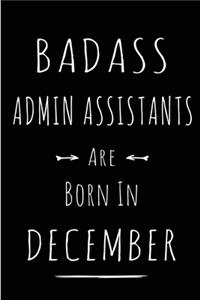 Badass Admin Assistants are Born in December