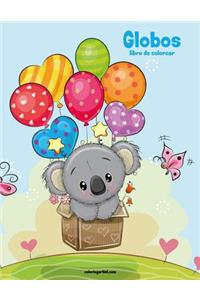 Globos libro para colorear 1