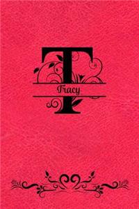 Split Letter Personalized Journal - Tracy