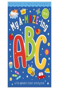 My a-Maze-Ing ABC Sticker Activity Book