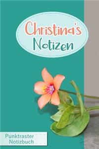 Christina's Notizen Punktraster Notizbuch