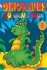 DINOSAURS COLORING BOOK for Kids 3-6