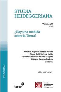 Studia Heideggeriana Vol. VI: ¿Hay una medida sobre la Tierra?