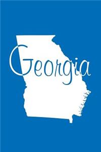 Georgia - Cobalt Blue Lined Notebook with Margins
