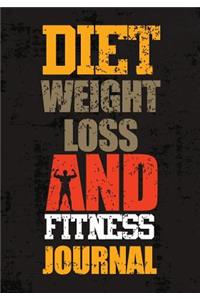 Diet Weight Loss And Fitness Journal