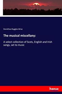 The musical miscellany