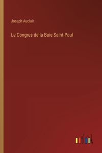 Congres de la Baie Saint-Paul